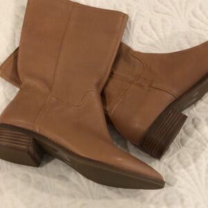 NWT Lucky Brand Leather Boots